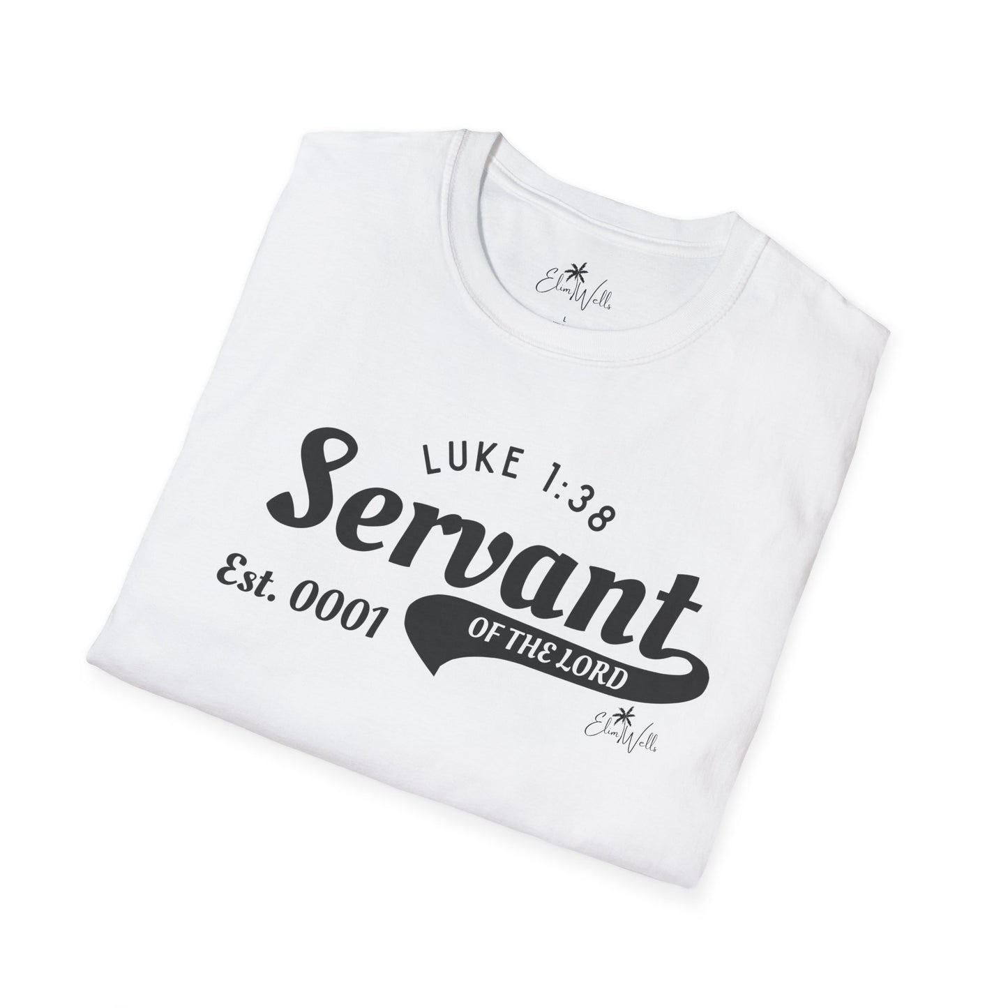 Unisex Softstyle T-Shirt: 'Servant of the Lord' - Faith-Inspired Apparel