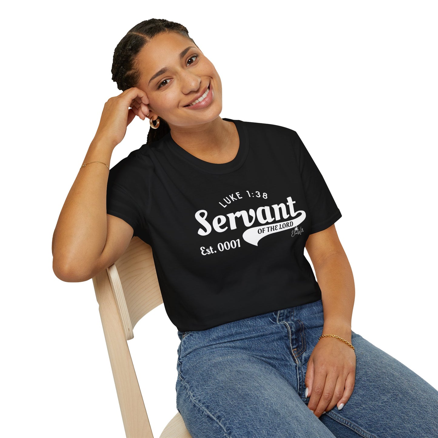 Unisex Softstyle T-Shirt: 'Servant of the Lord' - Faith-Inspired Apparel