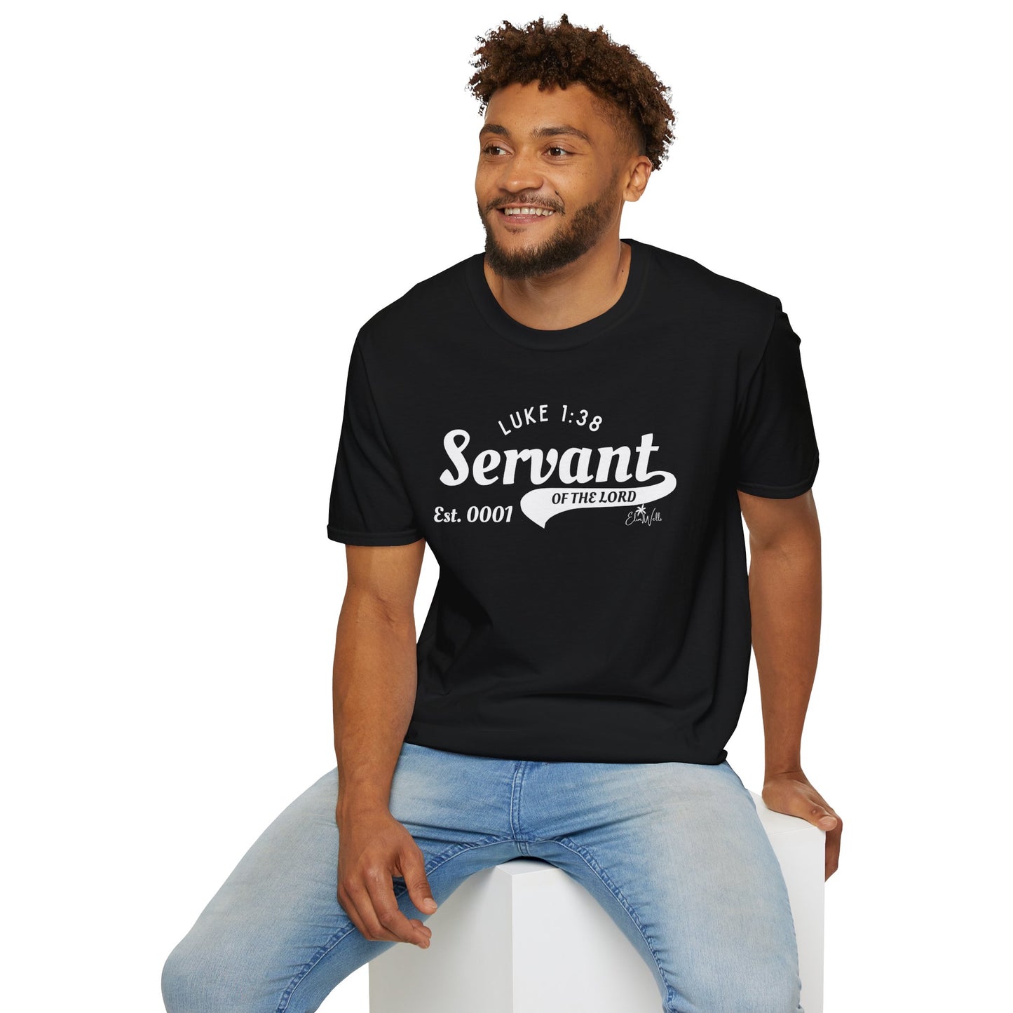 Unisex Softstyle T-Shirt: 'Servant of the Lord' - Faith-Inspired Apparel