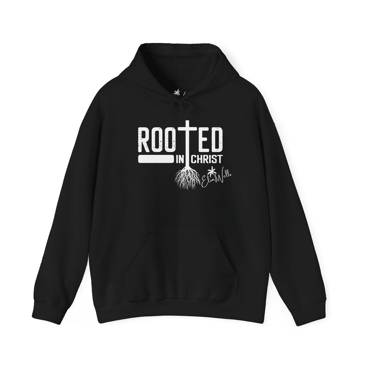 Rooted in Christ Unisex Hoodie - Heavy Blend Christian Sweatshirt