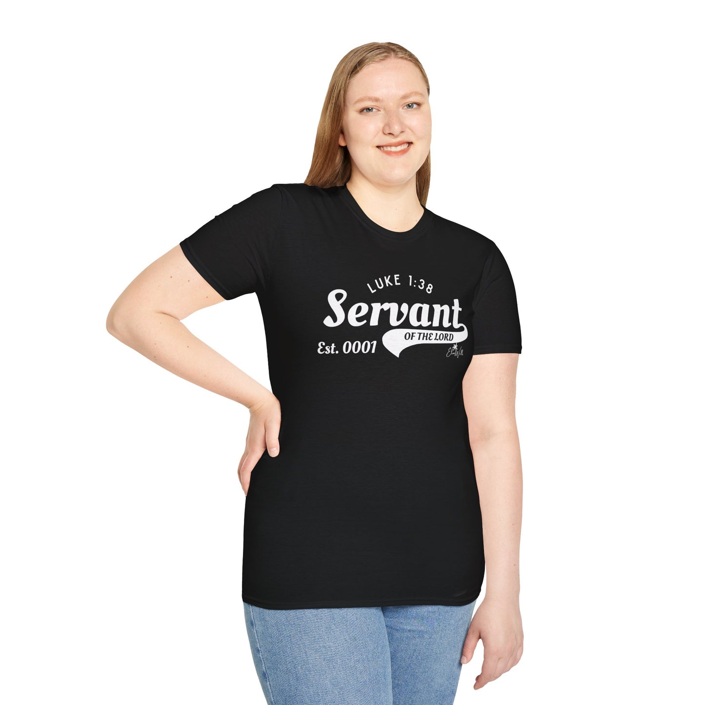 Unisex Softstyle T-Shirt: 'Servant of the Lord' - Faith-Inspired Apparel