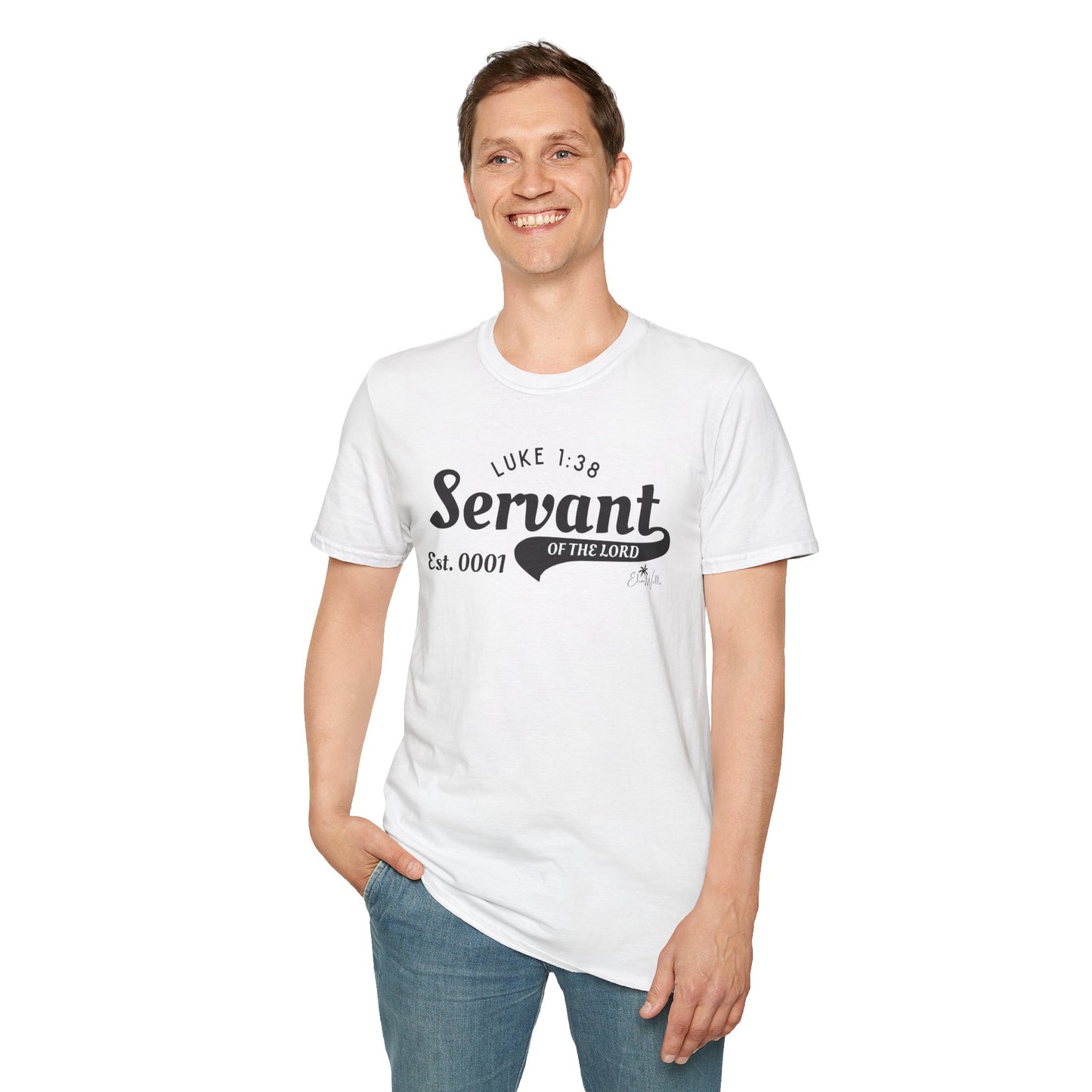 Unisex Softstyle T-Shirt: 'Servant of the Lord' - Faith-Inspired Apparel