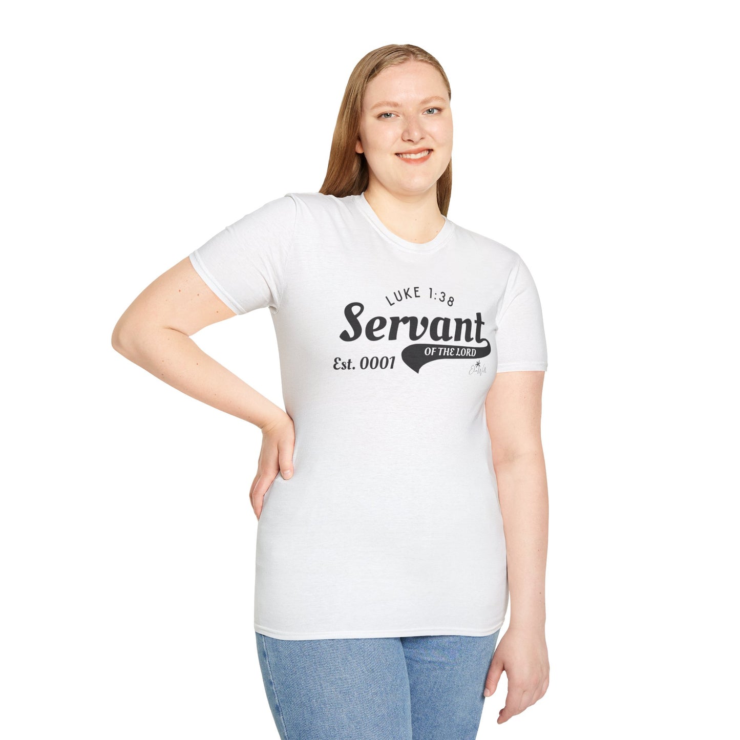 Unisex Softstyle T-Shirt: 'Servant of the Lord' - Faith-Inspired Apparel