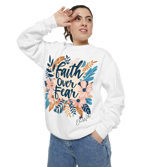 Faith Over Fear Unisex Sweatshirt - Cozy & Inspirational Apparel