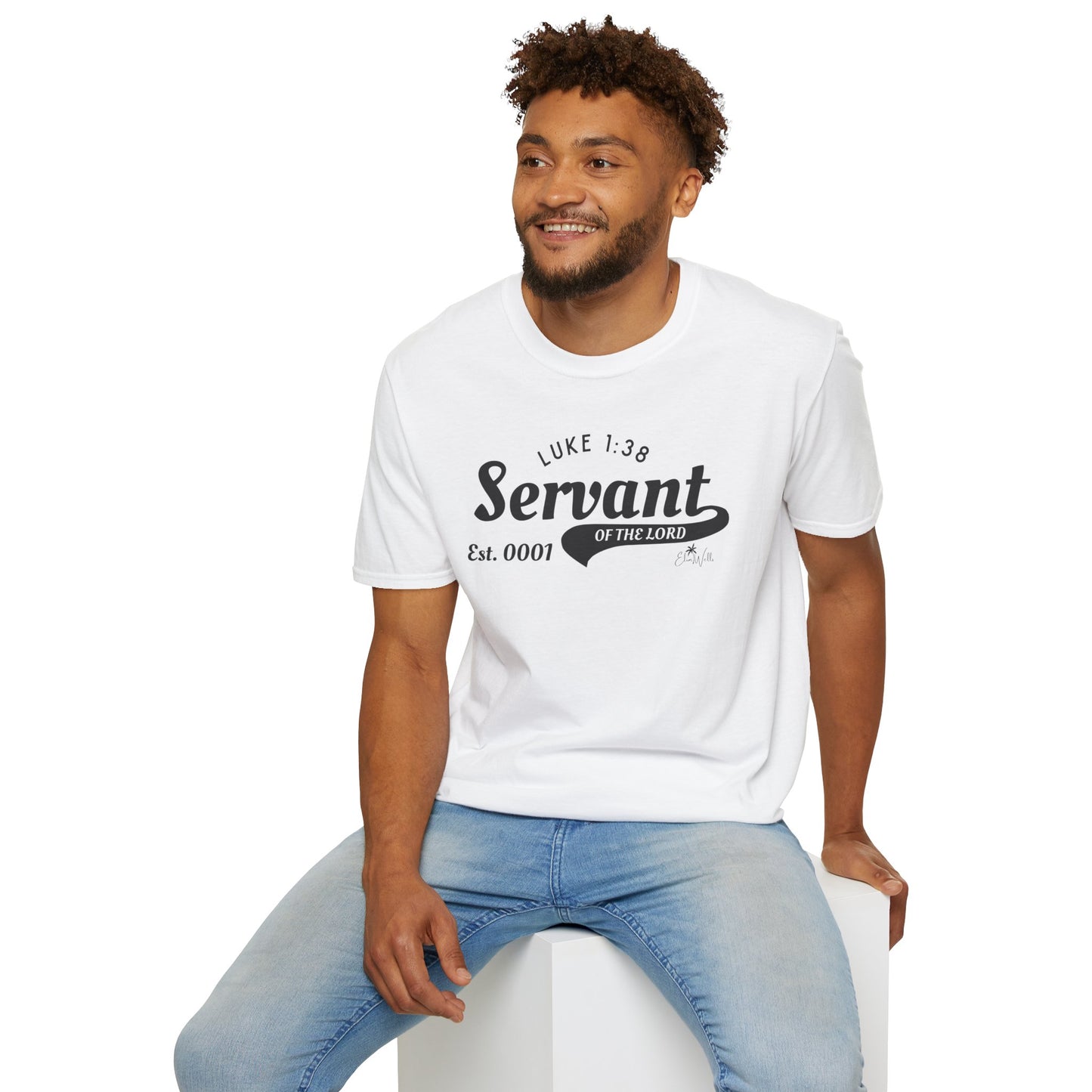 Unisex Softstyle T-Shirt: 'Servant of the Lord' - Faith-Inspired Apparel