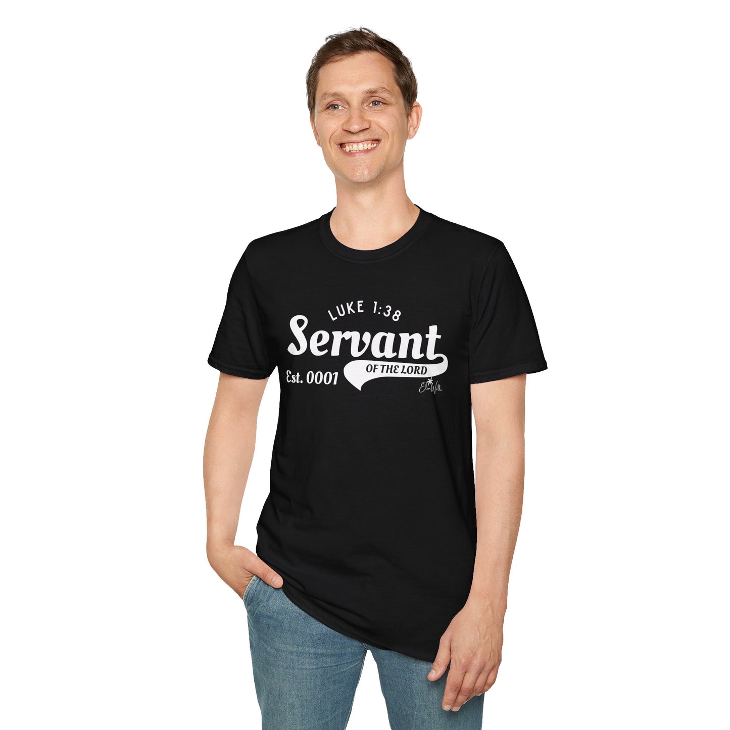 Unisex Softstyle T-Shirt: 'Servant of the Lord' - Faith-Inspired Apparel